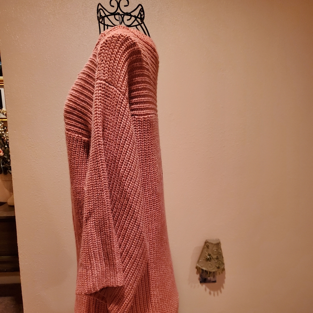 New York and company Rust sweater With Sequin Accents - Picture 5 of 5